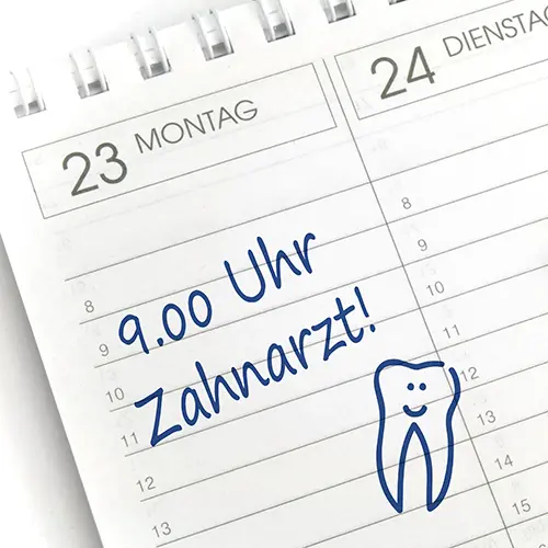 Terminvereinbarung beim Zahnarzt